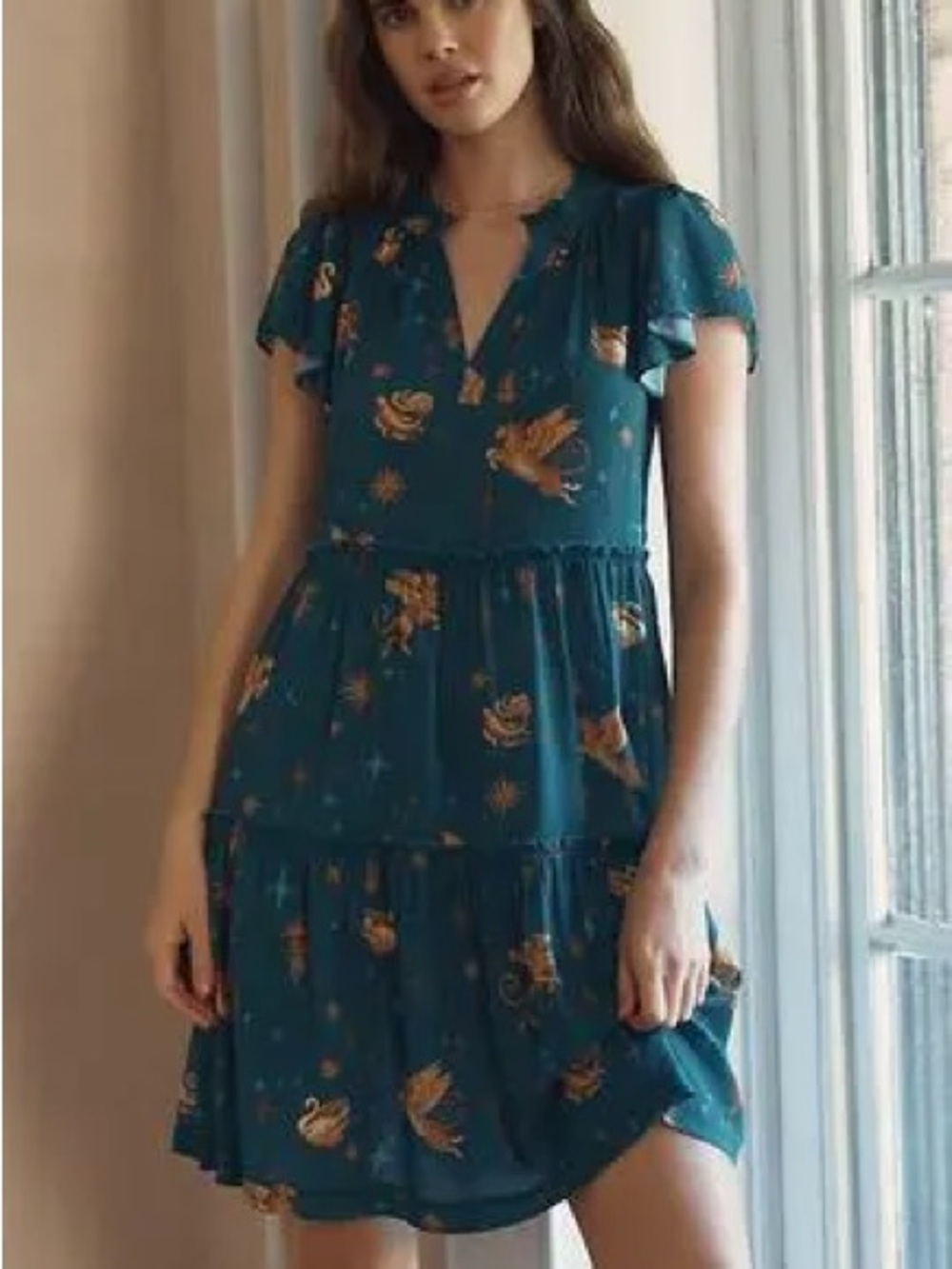 Lyrebird astrology dress